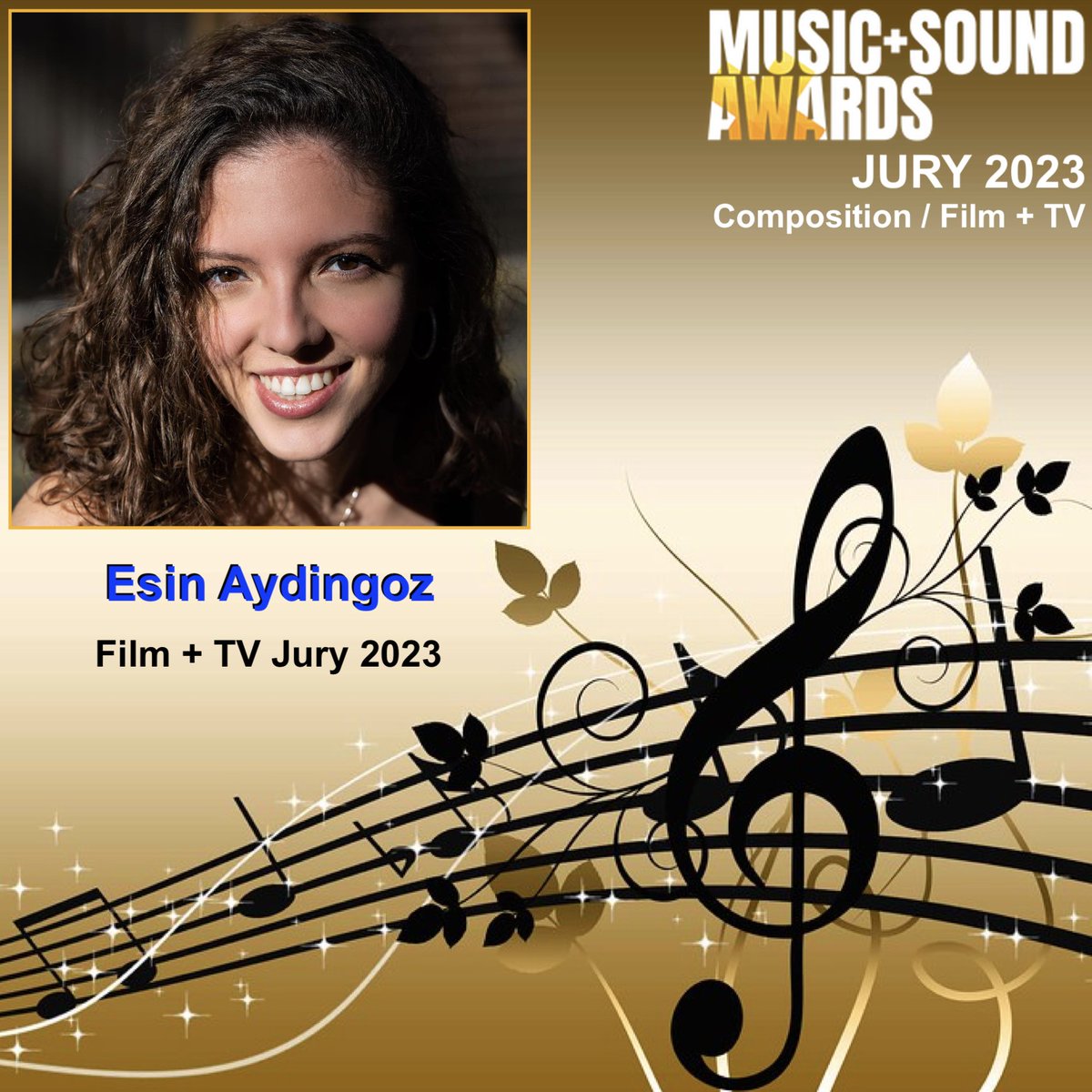 We're happy to report that our talented client, composer / conductor / arranger / songwriter @esinaydingoz will be a juror for the Music + Sound Awards! Way to go Esin! #esinaydingoz #masawards #awards #juror #womencomposer #femalecomposer #composer

More masawards.com