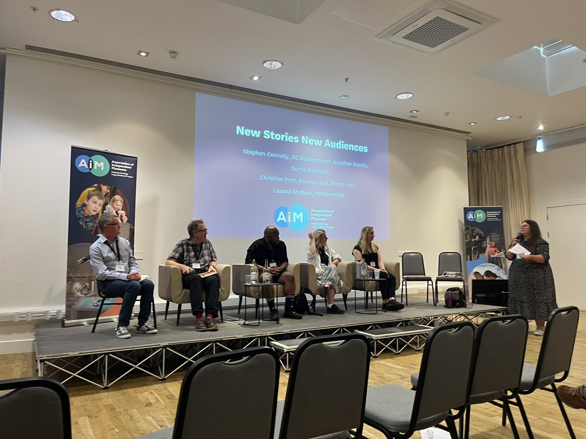 drellietheking's tweet image. Great final session about the New Stories New Audiences @Aimuseums project, especially about the evaluation learnings (naturally, for me) #AIMConference2023