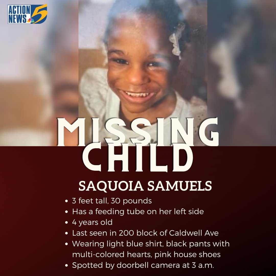 PLEASE SHARE: Police are combing the area searching for Saquoia Samuels. If you know anything, call 911. tinyurl.com/2ahmx4ba
