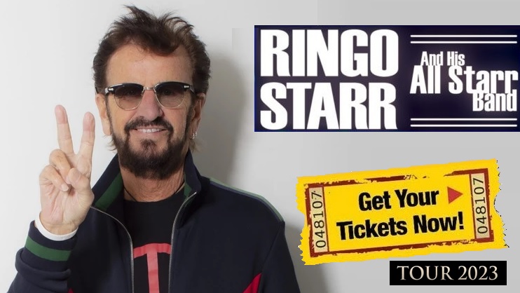 BEATLESMAGAZINE's tweet photo. RINGO STARR AND HIS ALL STARR BAND #TICKETS ! SPRING TOUR 2023. GET YOUR TICKETS NOW! ENTER HERE: https://t.co/y587lhH4cF #Concerts #Sports #Theater #Tickets 
#TicketLiquidator gets you in. #performers, #events, #venues  #locations #Ringostarr #ringostarrtour2023 https://t.co/Xnd8Jnry5L