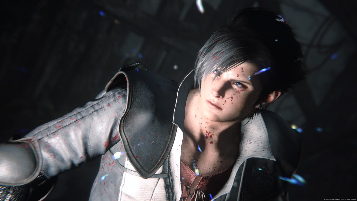 「#FF16    クライヴをどれだけかっこよく撮れるか選手権。この機能最高、ずっ」|りくるーとのイラスト