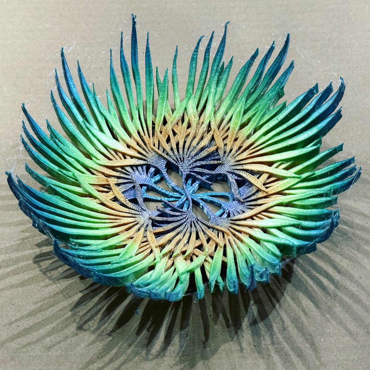 Makerwiz (@makerwiz) on Twitter photo Palm Bowl #3dmodel @3dprintbunny #3dprinter <a href="/josefprusa/">Josef Prusa</a> #pla #rainbow @eryone3d #3dprinting @makerwiz #bowl #palm #qr8t3d #makersgonnamake Palm Bowl #3dmodel @3dprintbunny #3dprinter <a href="/josefprusa/">Josef Prusa</a> #pla #rainbow @eryone3d #3dprinting @makerwiz #bowl #palm #qr8t3d #makersgonnamake