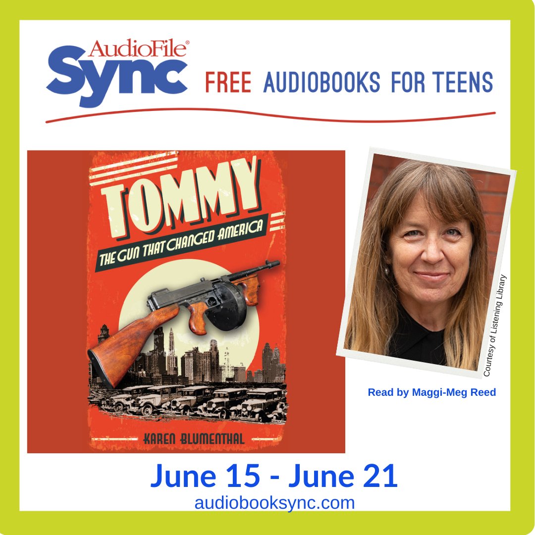 NSHSLibrary's tweet image. School's almost out but the free audiobooks keep coming. Ask a librarian or see our website for more info. 
It's Sync Week 8: June 15 – 21  Get your 2 free audiobooks: TOMMY by Karen Blumenthal,  SPEARHEAD (ADAPTED FOR YOUNG ADULTS) by Adam Makos, Theme: #WeaponsofWar #weaponry