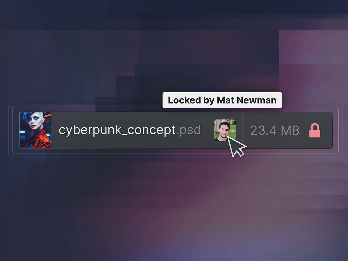 anchorpoint_hq's tweet photo. We shipped file locking today!

It works for Git and other projects and should prevent your team from running into conflicts.

In a Git project, files are automatically locked as soon as you edit them, without any check-in/check-out procedure.

https://t.co/Hu8ijLx02o https://t.co/K78yHuCNlS