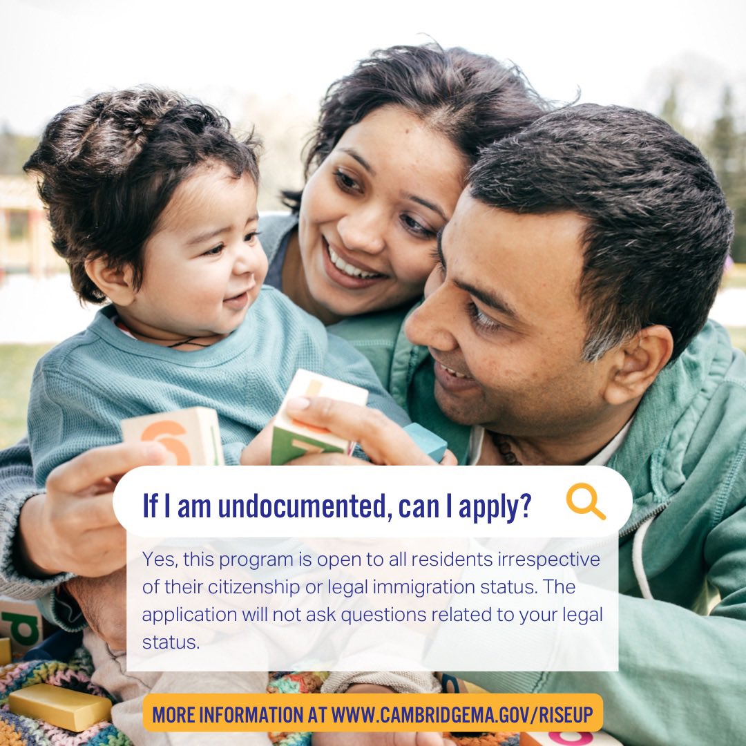 For more information on eligibility, visit cambridgema.gov/riseus