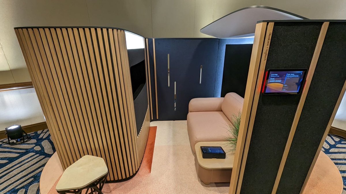 LimitlessAV's tweet image. Many thanks to our friends at @LogitechBiz for inviting us to their Innovation Lounge at #InfoComm2023 — in partnership with @Steelcase and @Microsoft.

#Logitech #NewLogicOfWork #Microsoft #Steelcase
