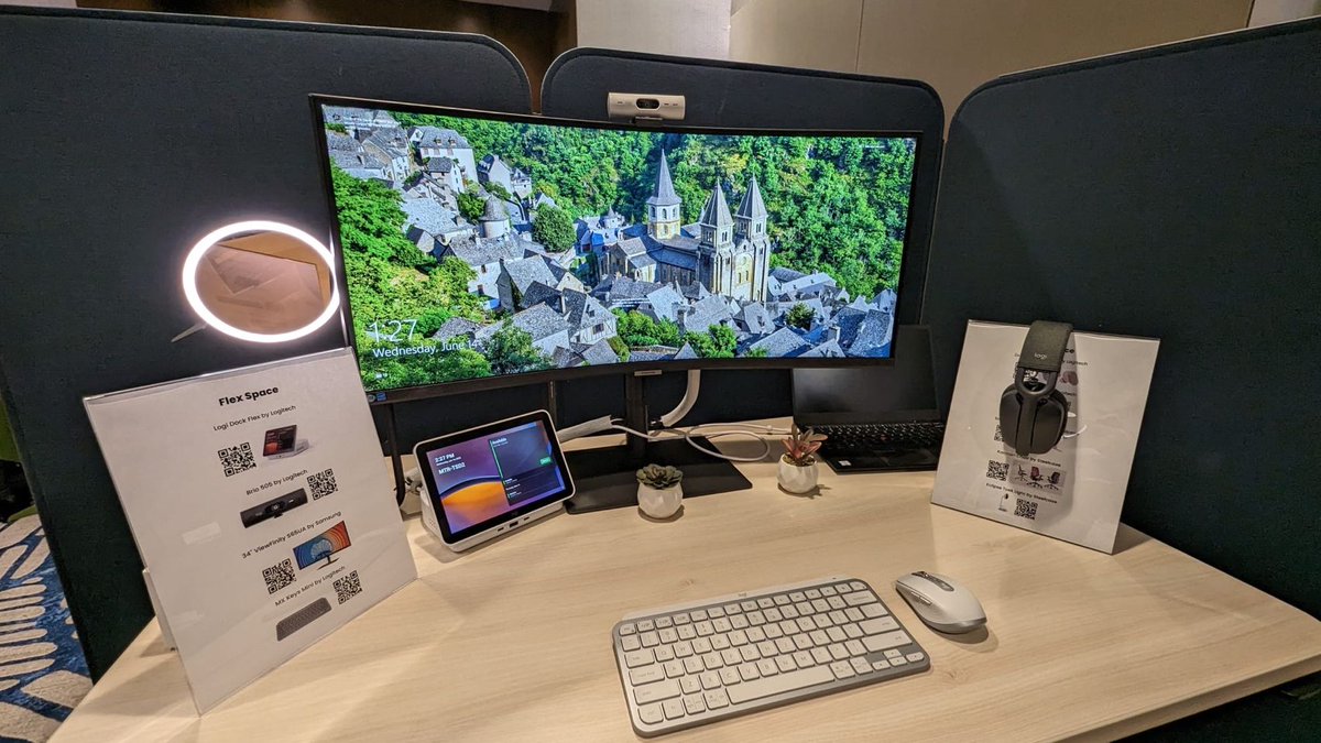 LimitlessAV's tweet image. Many thanks to our friends at @LogitechBiz for inviting us to their Innovation Lounge at #InfoComm2023 — in partnership with @Steelcase and @Microsoft.

#Logitech #NewLogicOfWork #Microsoft #Steelcase