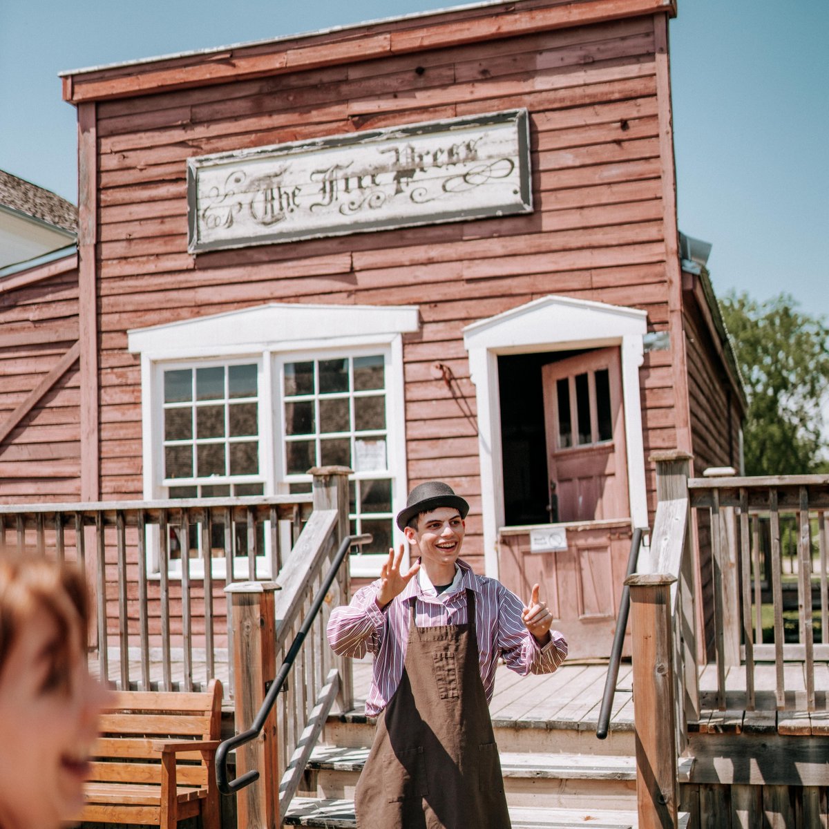 This Father's Day, spend the day at Fanshawe Pioneer Village and meet the Printer! You may even get to try an original proof press this Trade's Day.

Trade's Day taking place June 18th from 10:00-4:30.

 Learn more at fanshawepioneervillage.ca/events
