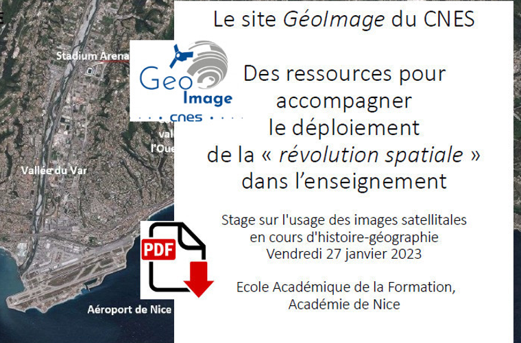 [#UnJourUneAcadémie2023]

🛰️Déploiement de la « révolution spatiale » dans l’enseignement de l’ #HG avec 7 contributions de l’ <a href="/AcademieNice/">Académie de Nice</a> avec <a href="/Geoimage_ed/">GeoImage Éducation</a> du <a href="/CNES/">CNES</a> et une #formation de Laurent Carroué 

👉pedagogie.ac-nice.fr/histgeo/index.…
<a href="/histgeoacnice/">histgeo ac-nice</a>