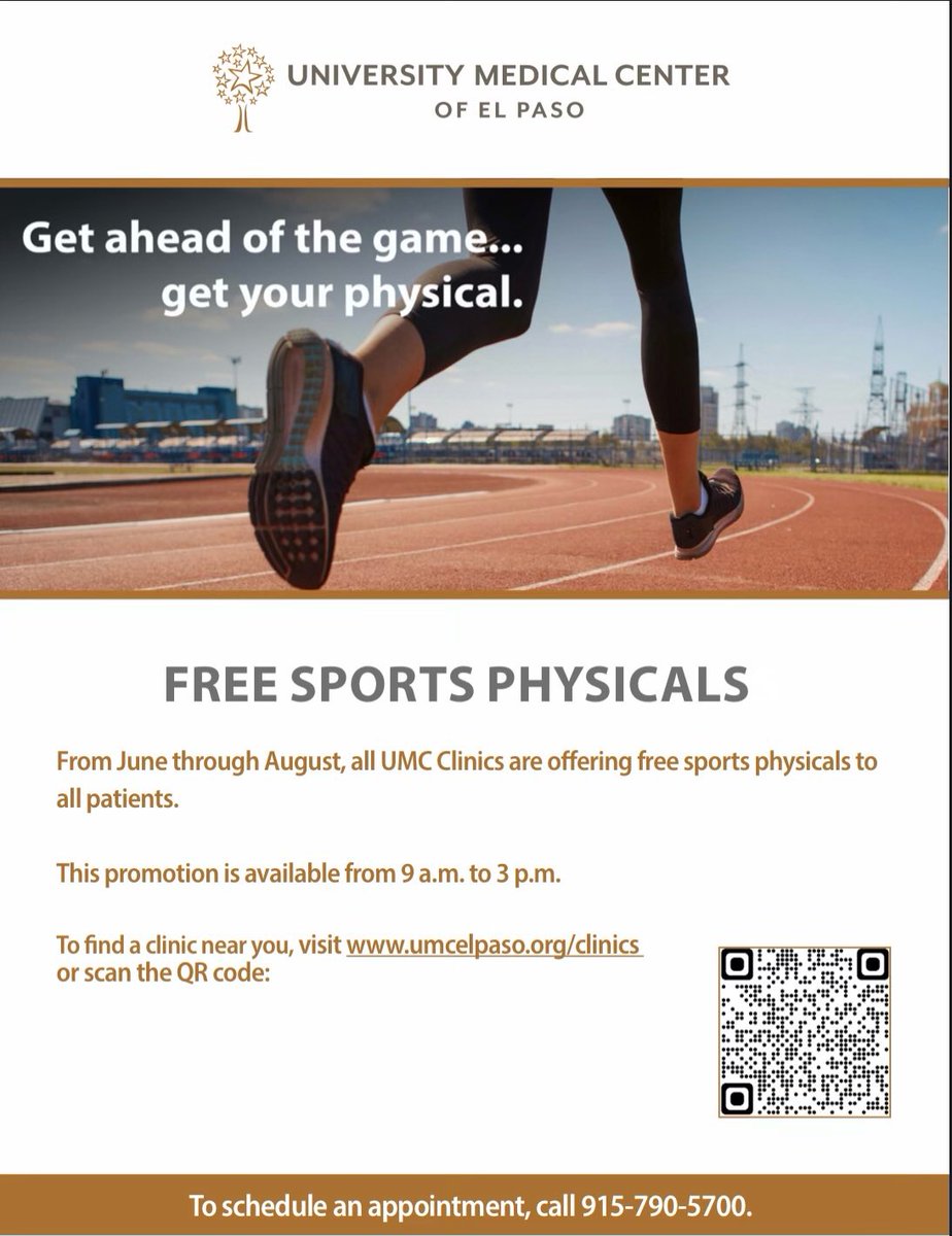 WomenSoftball's tweet photo. 🚨Free sports physicals‼️👇 https://t.co/FMVJcjyb9Q