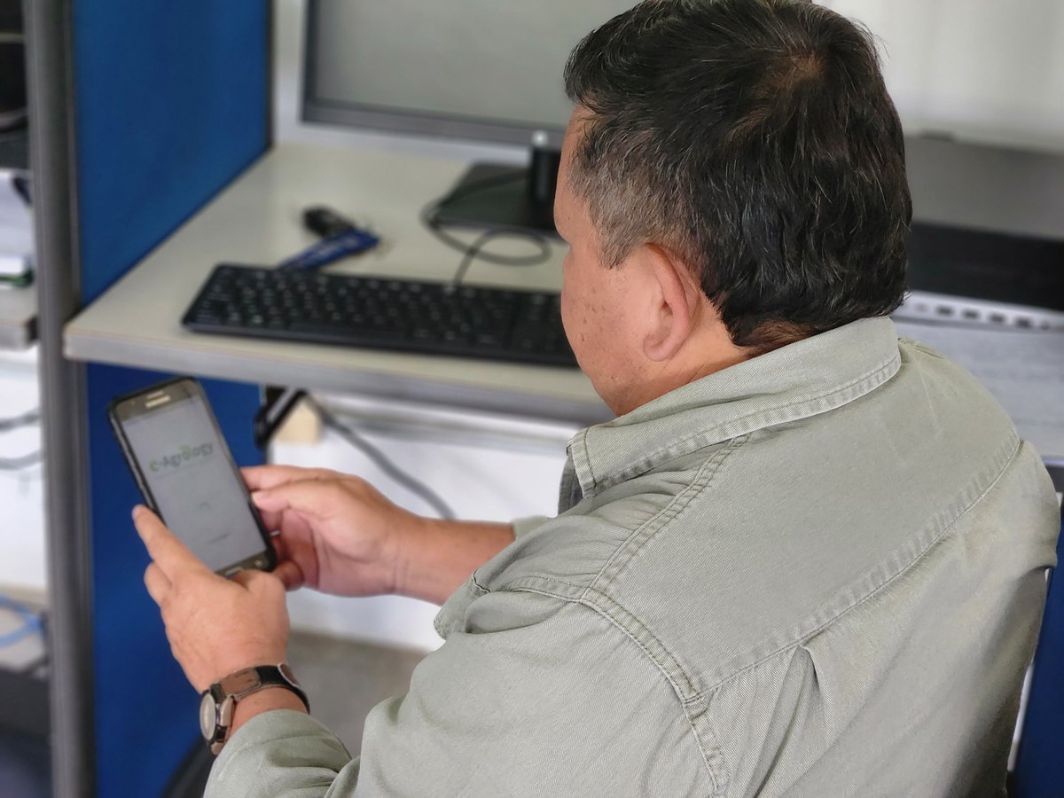 HubOrienteHND's tweet photo. En #AgriLACResiliente fortalecemos a técnicos en herramientas digitales. Honduras avanza en el uso de la App e-Agrology para el monitoreo de cultivos, gestión de datos y tomar decisiones informadas. @BiovIntCIAT_esp @CIMMYTesp @deissymb @bramaccimmyt @JulianCIAT @diegobando https://t.co/pnQwtnNrEs