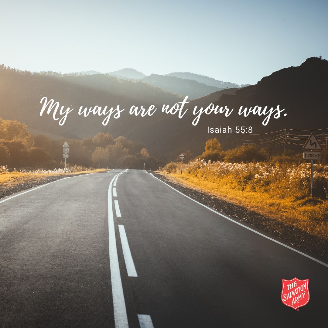 ChattanoogaSA's tweet photo. We may not always understand the plans that God has for us, but we can trust that His ways are always good. Let us take comfort in the fact that His thoughts are higher than ours and continue to seek His guidance in all that we do. https://t.co/mribPVlDUP