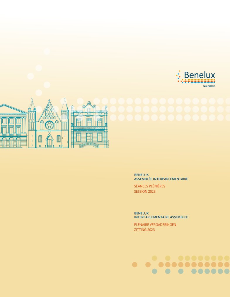 OECD_NCP_Lux's tweet photo. We are looking forward to addressing the Benelux Parliament's plenary session tomorrow! #LuxNCP will take the opportunity to talk about #OECDrbc Guidelines, emphasizing the importance of recent updates and their implementation through OECD NCPs for RBC. https://t.co/ouEUx4O8v0