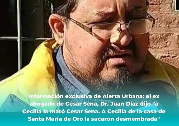 Operativo limpiar a Emerenciano Sena.
El abogado defensor de su hijo hasta hace 24 hs declaró en radio que Cesar Sena la mató.
Nada dice de sus padres.
En el entorno del piquetero corrían el rumor que Cecilia se había fugado con millones de pesos.
Estos son los socios de Coqui