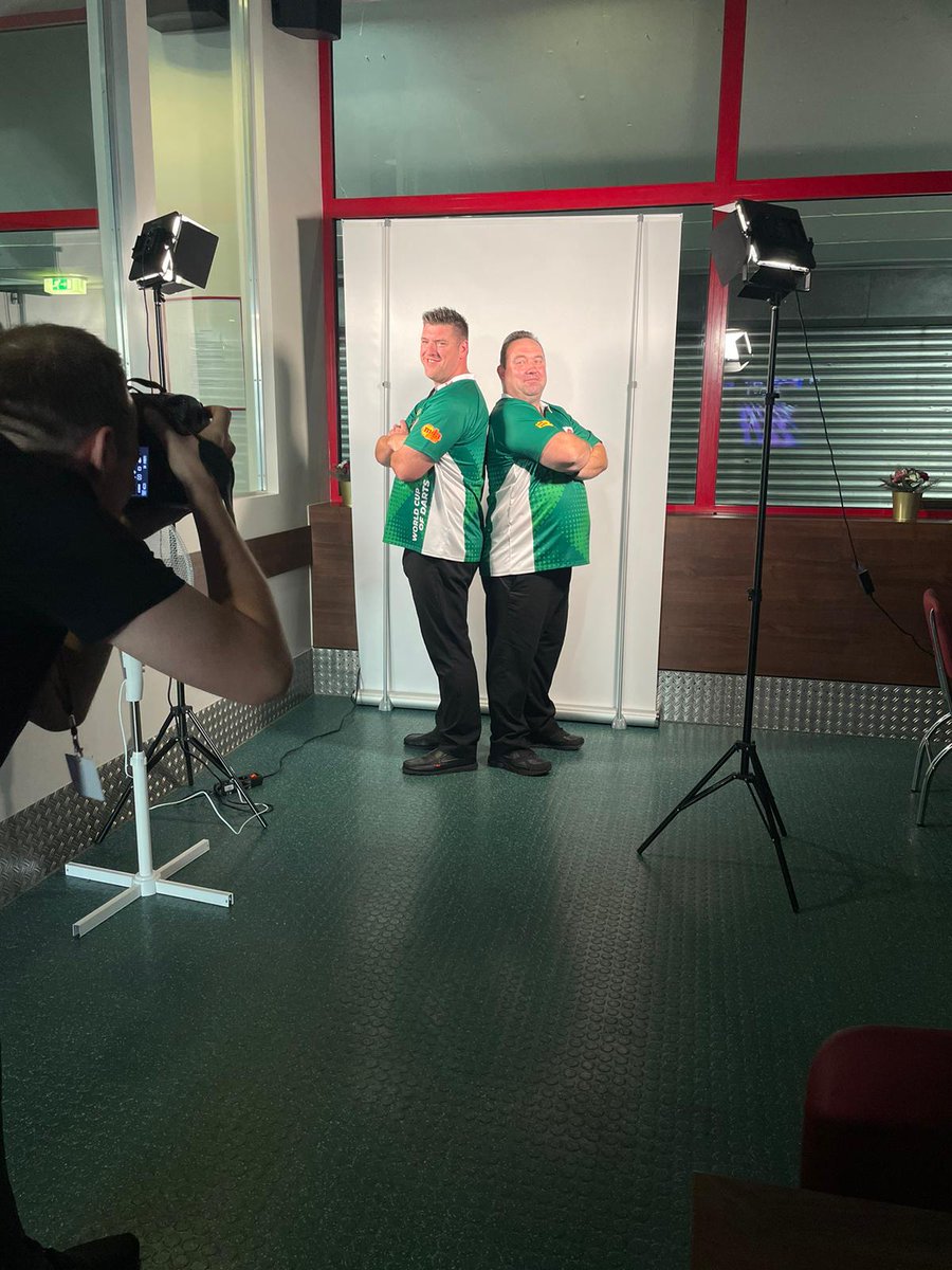 In Frankfurt with the boys  for the World Cup of Darts 🎯