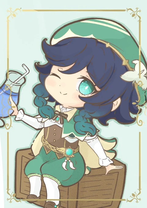#ウェンティ生誕祭2023 #GenshinImpact #venti ウェンティお誕生日おめでとう!!