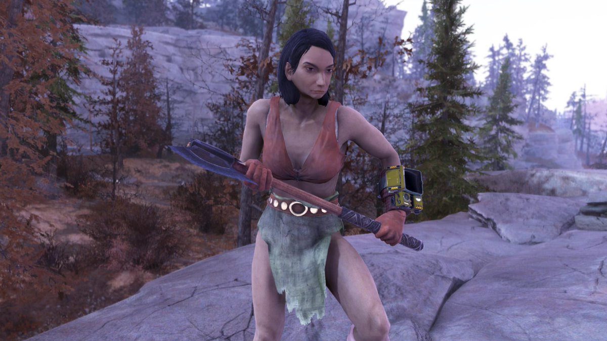 PorqueQuince's tweet image. I guess I can use whatever costume I can already make.

(shout-out to Fallout 4 making the [regular] Grognak and Silver Shroud costumes totally free)

#PS5Share
#Fallout76
#MutationInvasion
#OnceInaBlueMoon