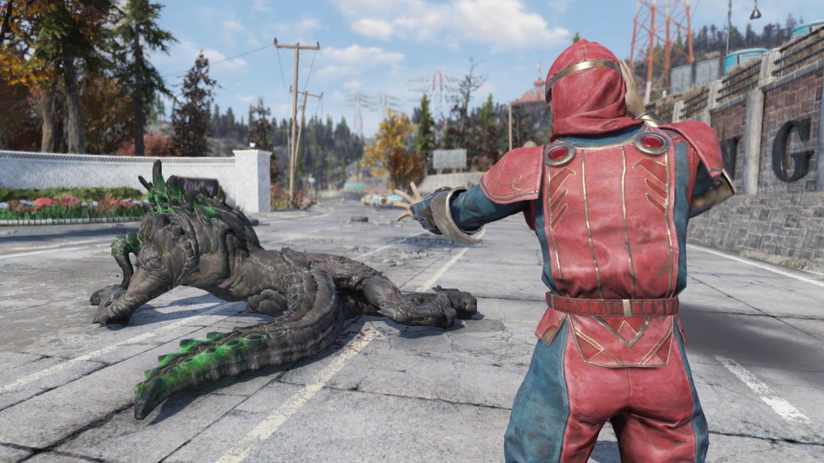PorqueQuince's tweet image. I guess I can use whatever costume I can already make.

(shout-out to Fallout 4 making the [regular] Grognak and Silver Shroud costumes totally free)

#PS5Share
#Fallout76
#MutationInvasion
#OnceInaBlueMoon