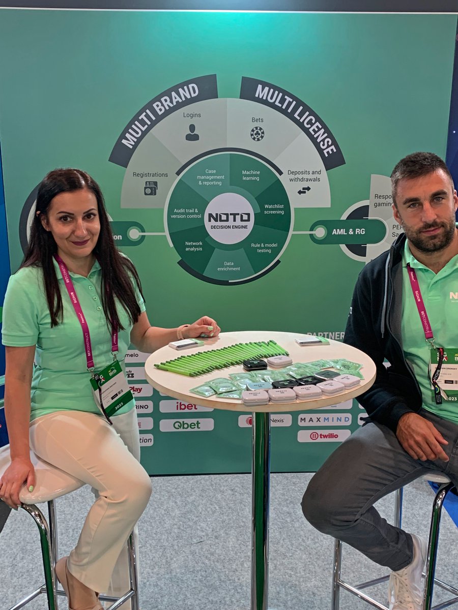 Notolytix's tweet photo. SiGMA World Americas event is now live! Visit us at booth BRO29. Our experts are ready to showcase our crime prevention platform and discuss how we can elevate your compliance strategies. See you at Sigma Americas in São Paulo! #SiGMA #iGaming #FraudPrevention #AML #NOTO https://t.co/OdV8XRVgOr