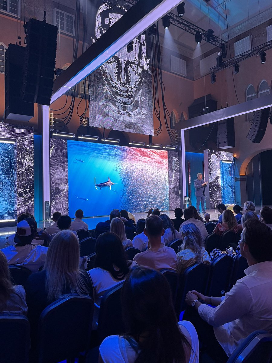 Grym första dag på Brilliant Minds. Personlig favorit George Duffield på Blue Marine Foundation. Vilken sjuk skillnad de gör!