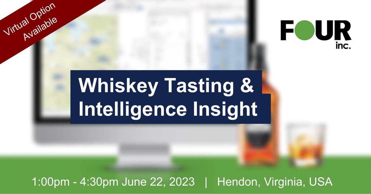 i2_group's tweet image. Join us for a fun-packed afternoon of learning and networking next week with the i2 team and @Four_Inc. 

Register here for this FREE event 👉
bit.ly/45N9SDz

#i2AnalystsNotebook #NaturalLanguageProcessing #OSINT #IntelligenceAnalysis #WhiskeyTasting