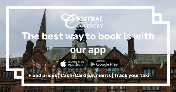 Thursday is the new Friday! If you're heading somewhere this evening, book with Central Taxis for a stress-free journey.

#supportlocalBusiness and download our app:
📲iPhone: buff.ly/2RO46hl
📲Android: buff.ly/2rA6IVs

#LocalTaxi #Coventry