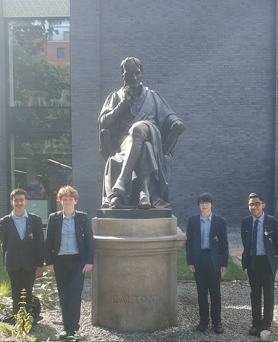 MGS_Chemistry's tweet photo. Congratulations to our students Viyom, James, Sid and Noah for winning ChemQuiz 2023. Thank you to @BASF @ManMetUni and the Chemistry teachers and technicians who made the event happen. They will represent the region in the @RoySocChem Top Of The Bench National Final next year. https://t.co/bUVP5Nll8Z