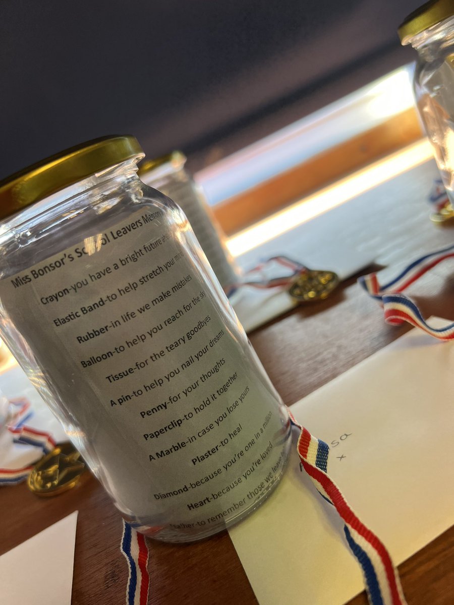 MissBonsorPE's tweet photo. Y11 Leavers 23-Memory Jar https://t.co/rjW32JQZjd
