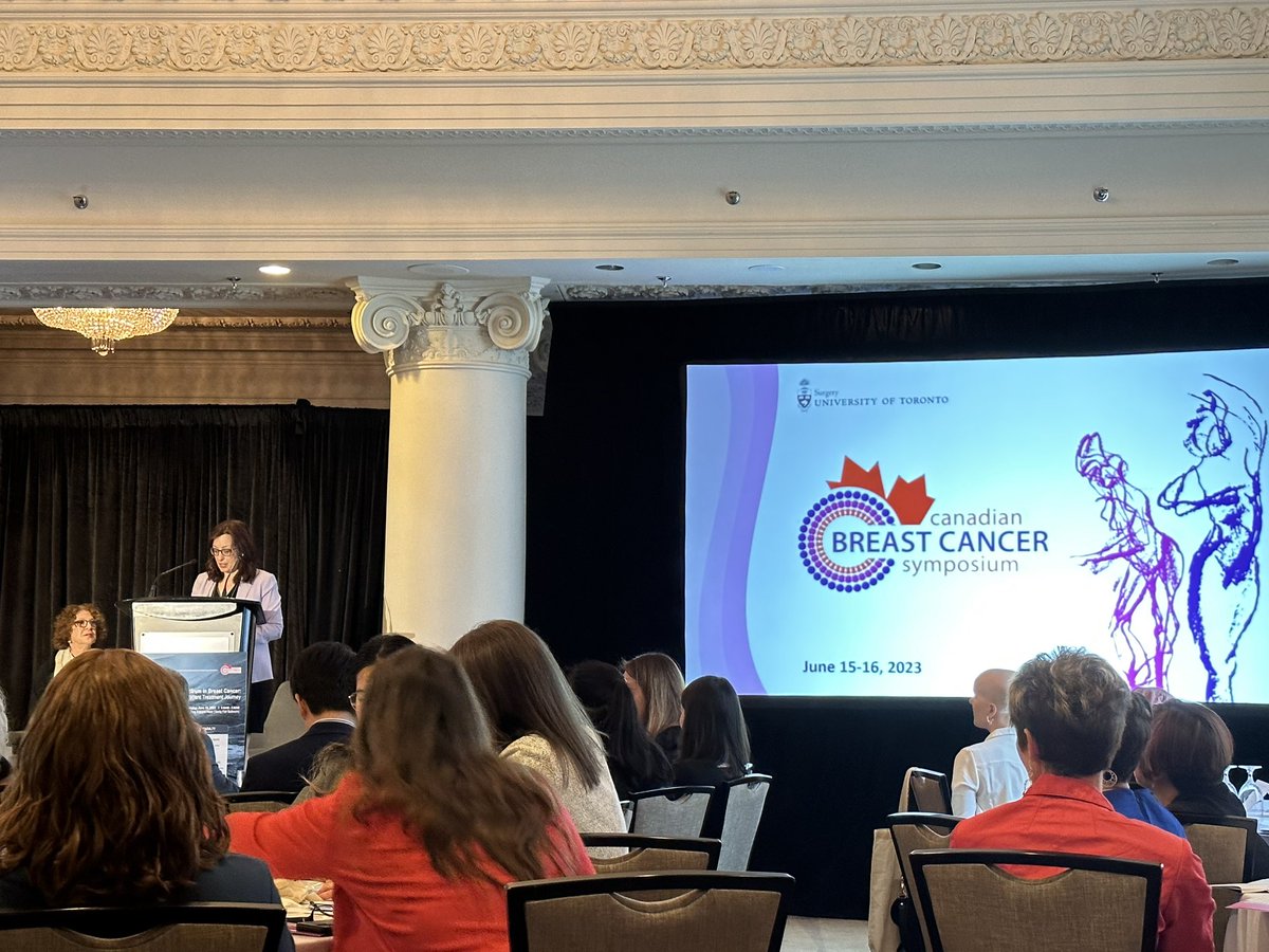 Toronto Breast Surgery Collaborative (@tobreastco) on Twitter photo Program chair Dr Tulin Cil <a href="/tdcil/">Tulin Cil MD</a> <a href="/pmcancercentre/">Princess Margaret Cancer Centre</a> introduces Dr Karen Gelmon <a href="/BCCancer/">BC Cancer</a> @UBCDoM who moderates the “#breastcancer and systemic therapy updates” session at #CBCS23 Program chair Dr Tulin Cil <a href="/tdcil/">Tulin Cil MD</a> <a href="/pmcancercentre/">Princess Margaret Cancer Centre</a> introduces Dr Karen Gelmon <a href="/BCCancer/">BC Cancer</a> @UBCDoM who moderates the “#breastcancer and systemic therapy updates” session at #CBCS23