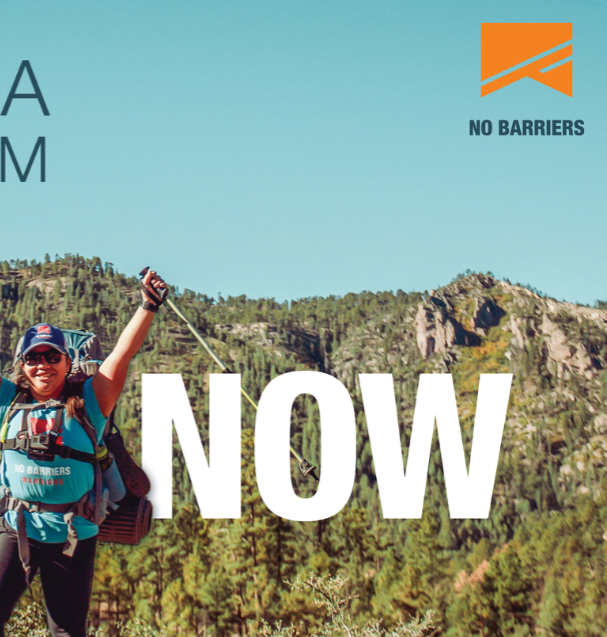 Our No Barriers Warriors program enhances disabled Veterans' lives through an online course and outdoor activities in stunning wilderness settings.

Apply now:
nobarriers.tfaforms.net/f/NBWarriorsAp…

#NoBarriersWarriors #Veterans #DisabilityAwareness #OutdoorPrograms #CommunityImpact