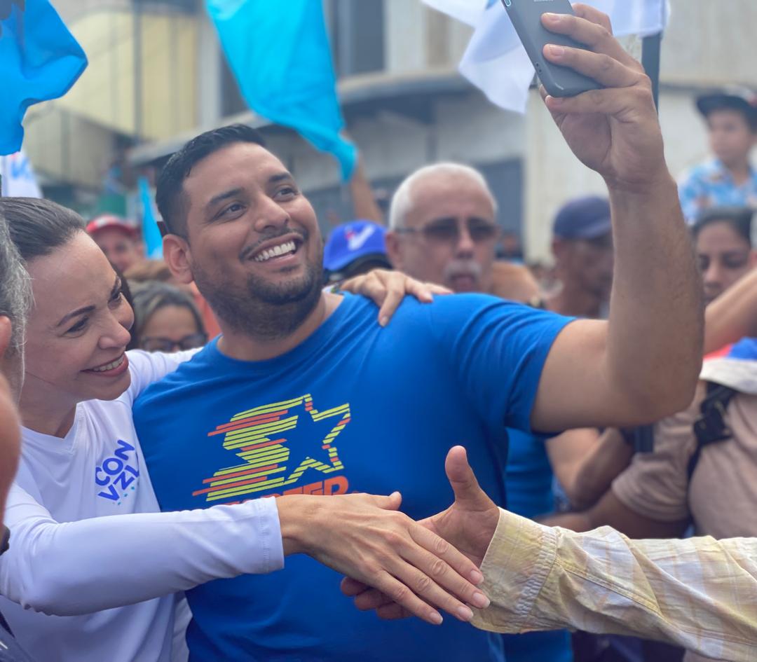 Así inicia gira de <a href="/MariaCorinaYA/">María Corina Machado</a> en Cojedes ¡Vamos hasta el final!