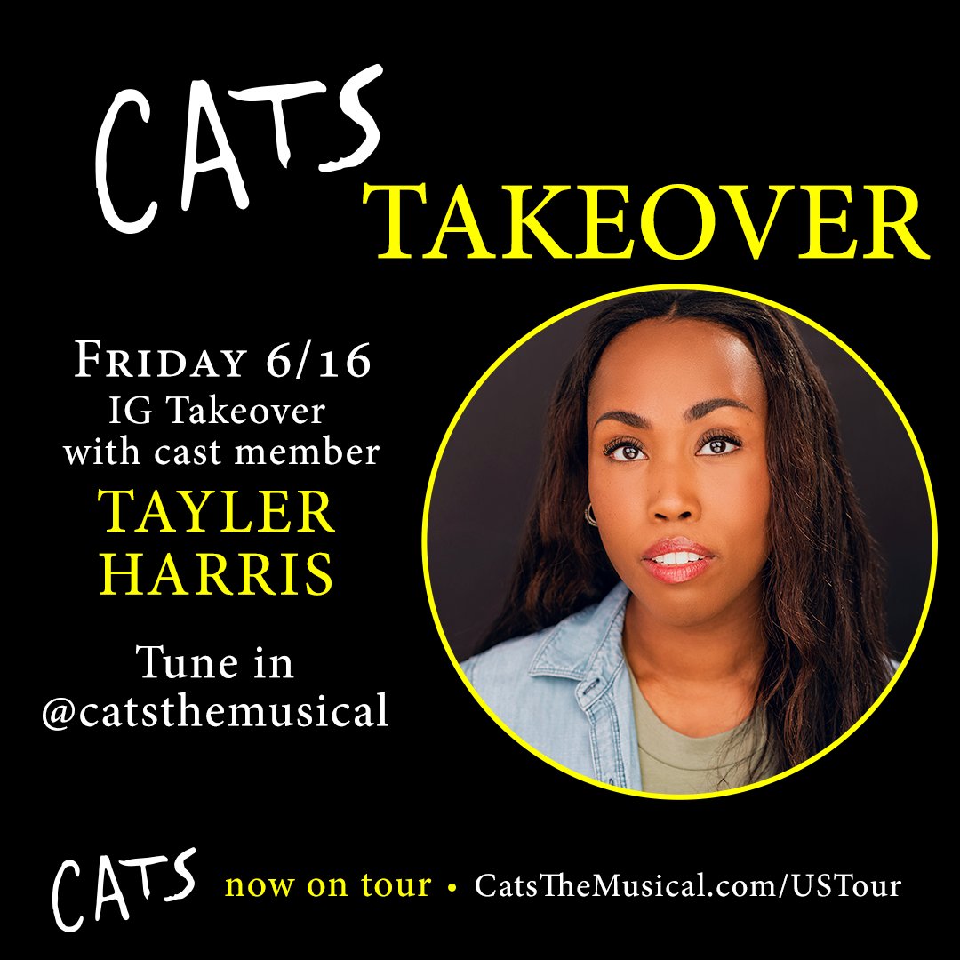 catsthemusical's tweet photo. Time to make memories! Join us tomorrow 6/16 as our very own Grizabella, Tayler Harris, takes you through her day in the sun in Honolulu! https://t.co/HfaSB9kKTa