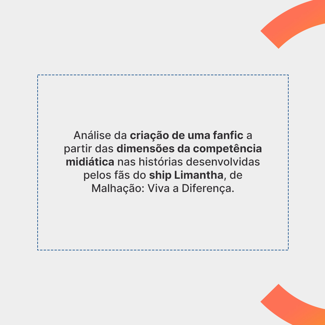 oqaudiovisual's tweet photo. As #fanfics criadas pelos fãs do ship #Limantha de Malhação: Viva a Diferença ressignificam a trama de Cao Hamburger e exploram estratégias interpretativas relacionadas à quebra de estereótipos ligados aos casais sáficos.
Faça o download: https://t.co/tMQ7P1mMuV https://t.co/54MACeeJAR