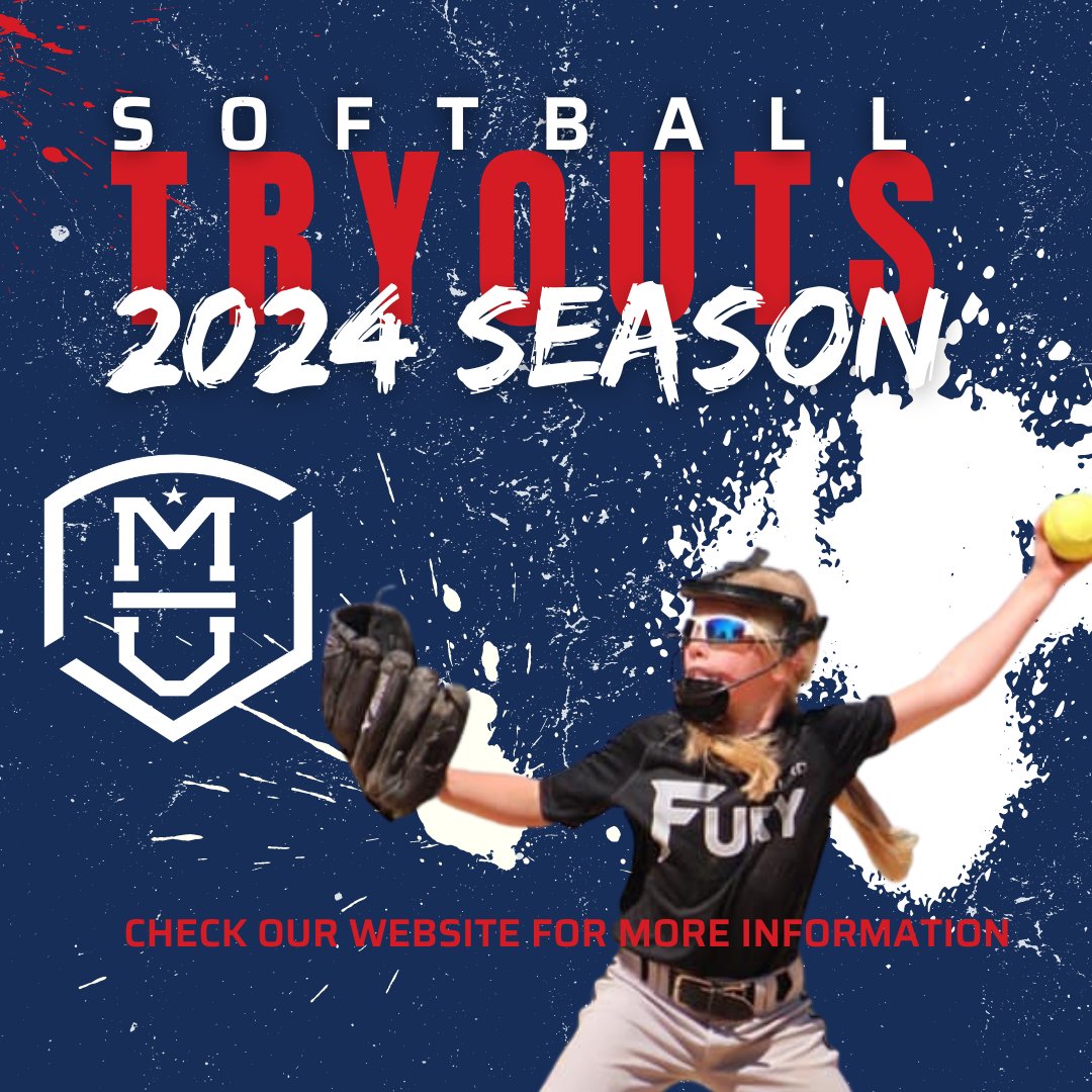 Want to tryout for a MUS Competitive Softball Team? 11U are holding tryouts on 6/20 and 8U are on 6/21!  Check our webpage for full details about the program, coaches &amp; tryout info: millardunited.com/softballtryout#