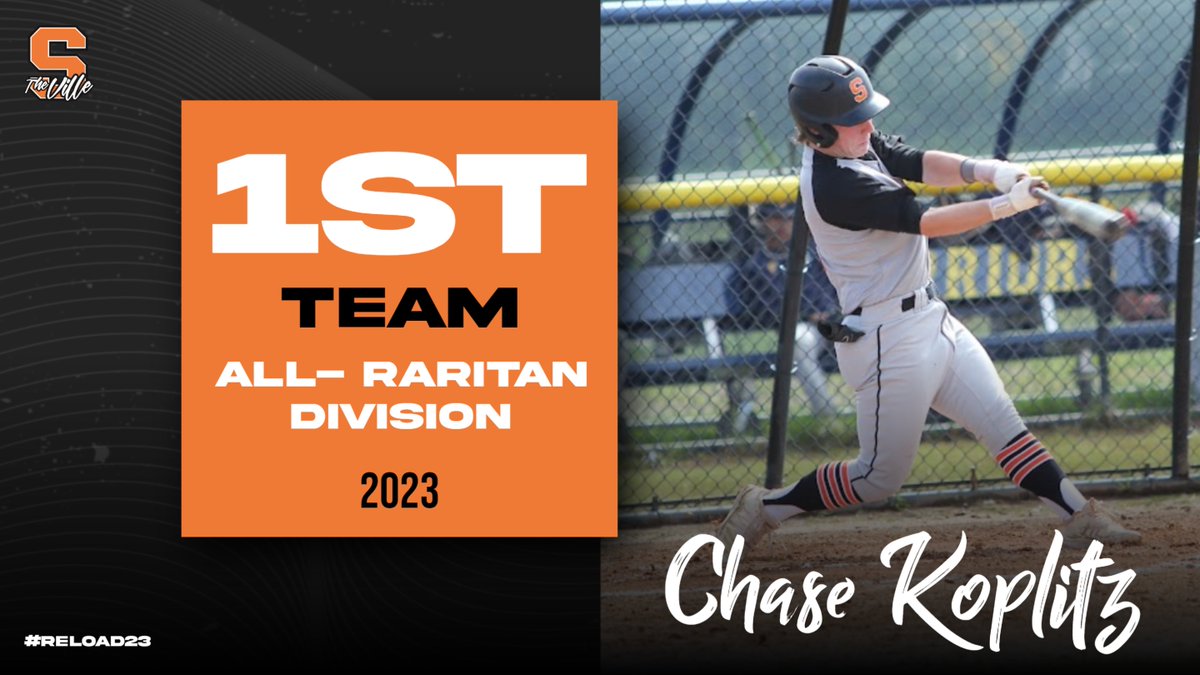 Congratulations to sophomore Chase Koplitz who was named to the Skyland Conference All-Raritan Division 1st Team.

#reload23