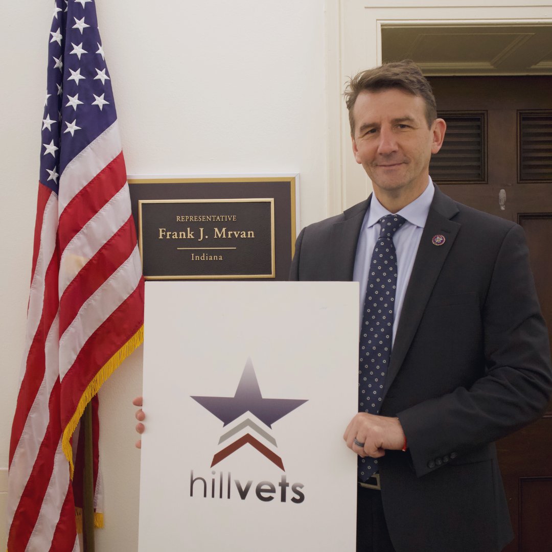 HillVets's tweet photo. We proudly welcome @RepMrvan to the #HillVets family as our newest #HillVetsAmbassador! We are excited to partner with Congressman Mrvan, a House Committee on Veterans Affairs member, to continue getting our #fellows a seat at the policy-making table. https://t.co/NGHzC6W6z6