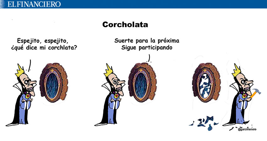 #MonerosFinancieros Corcholata, por @Garcimonero. elfinanciero.com.mx/cartones/anton…
