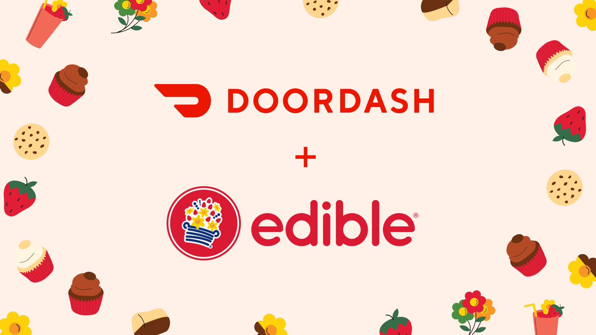 Knock, knock! Who's there? It's your @DoorDash driver delivering some tasty Edible treats 🚗😋 Our fruit bouquets, baked goods, flowers, and more are now available on #DoorDash! Enjoy 30% off your first order with code EDIBLE30 - only through 6/19/23 ⬇️ doordash.com