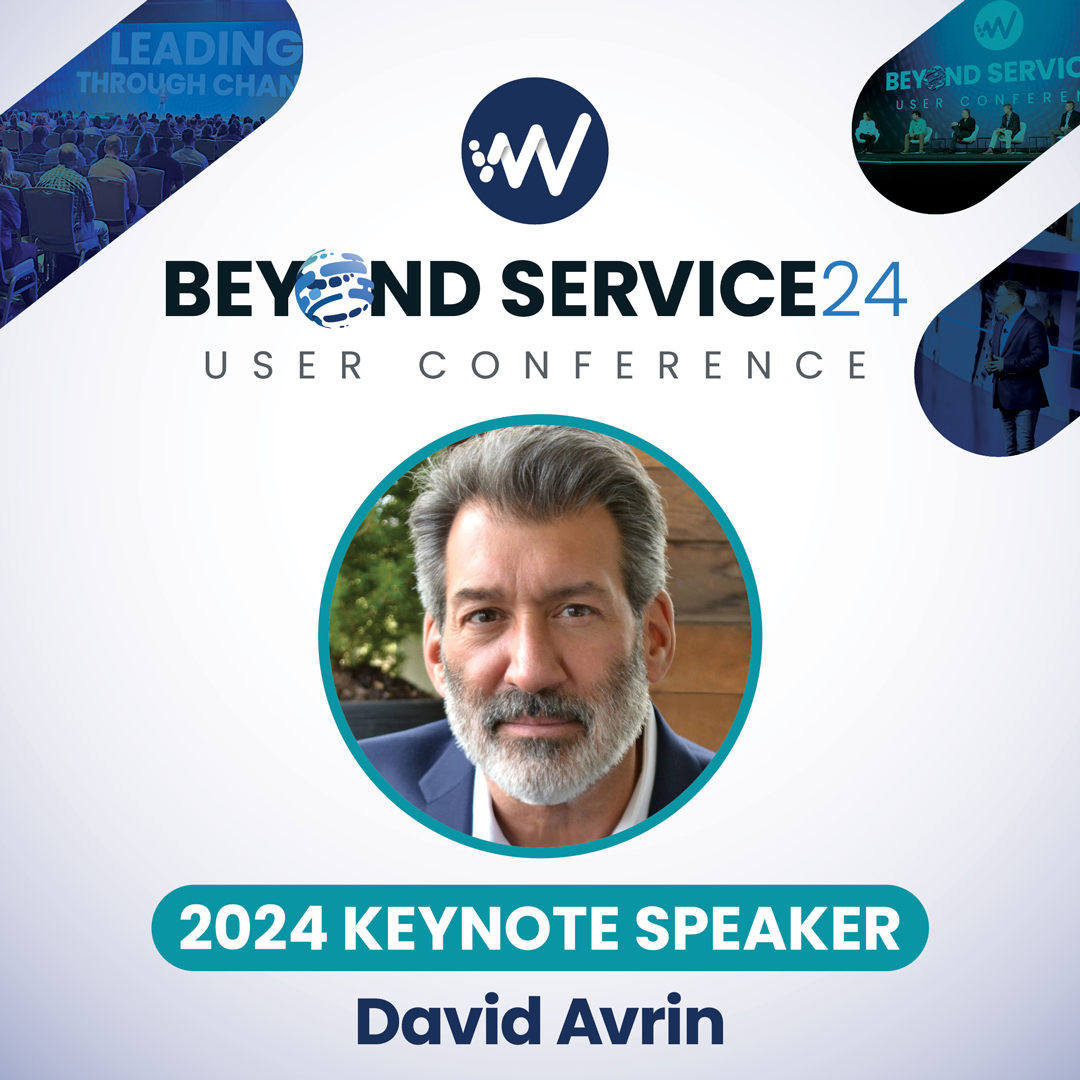 Workwave's tweet photo. We are pleased to share that the keynote speaker for #BeyondService2024 is David Avrin, CSP! 

David helps companies better understand and connect with their changing customers to help future-proof their businesses. This is an empowering keynote session you don't want to miss! https://t.co/HWZveYN5fw