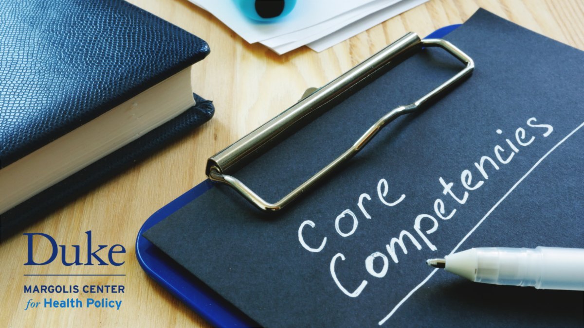 DukeMargolis's tweet photo. What must students learn to be successful &amp; impactful health policy professionals? The @DukeMargolis is conducting a survey through June 23 to help develop a framework of core competencies for health policy education &amp; training.

Access the survey here:  https://t.co/taAu8CiWHo https://t.co/kxRFevfdU5