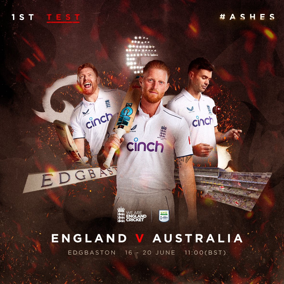 England Cricket (@englandcricket) on Twitter photo Let's have some fun ๐
โฐ 11am (UK)
๐บ <a href="/SkyCricket/">Sky Sports Cricket</a>
๐ป <a href="/bbctms/">Test Match Special</a>
๐ฒ ms.spr.ly/6016gmqU8
๐ด๓ ง๓ ข๓ ฅ๓ ฎ๓ ง๓ ฟ #ENGvAUS ๐ฆ๐บ Let's have some fun ๐
โฐ 11am (UK)
๐บ <a href="/SkyCricket/">Sky Sports Cricket</a>
๐ป <a href="/bbctms/">Test Match Special</a>
๐ฒ ms.spr.ly/6016gmqU8
๐ด๓ ง๓ ข๓ ฅ๓ ฎ๓ ง๓ ฟ #ENGvAUS ๐ฆ๐บ