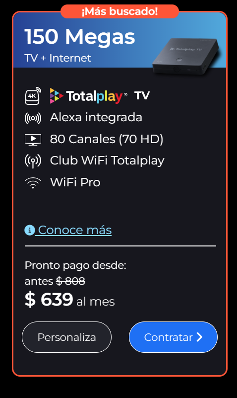 yuritzin's tweet photo. ¿Cómo así? @totalplaymx te promocionan un paquete en $639 y ya cuando contratas son $739 🤔 más yo bien diría #TotalPlayFraude #PublicidadEngañosa https://t.co/t8rt9zKtn9