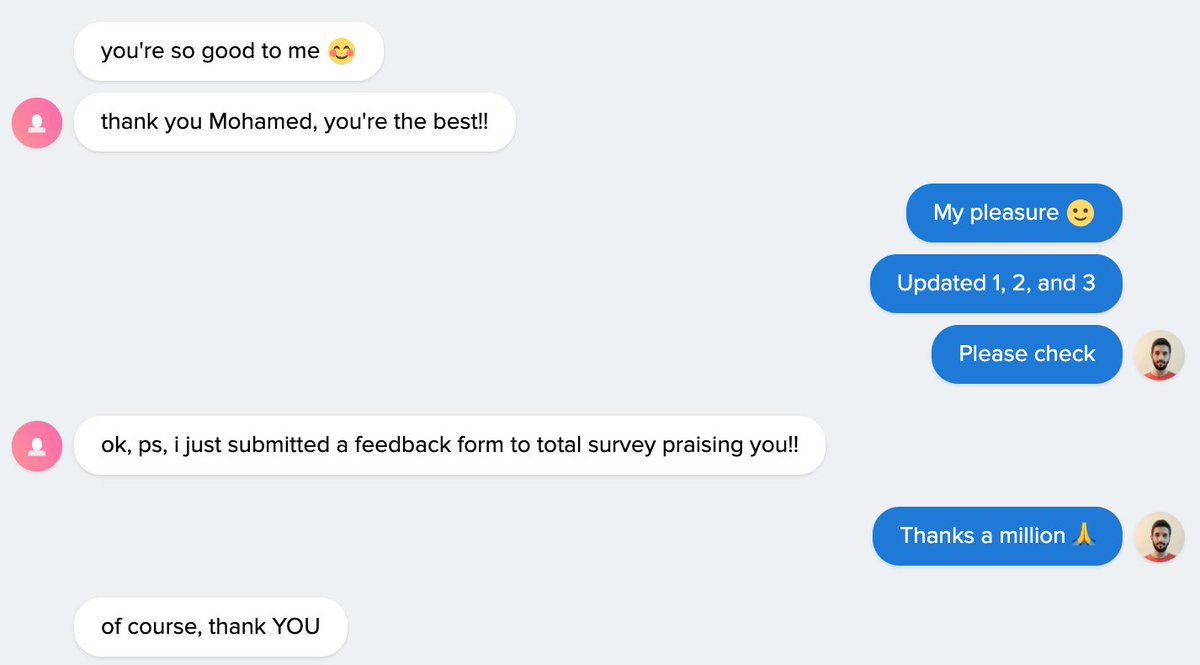 And that's how we roll at #totalsuite! Our customers are treated like royalty with exceptional customer service. 👑💎 #CustomerExperience #TopNotchSupport