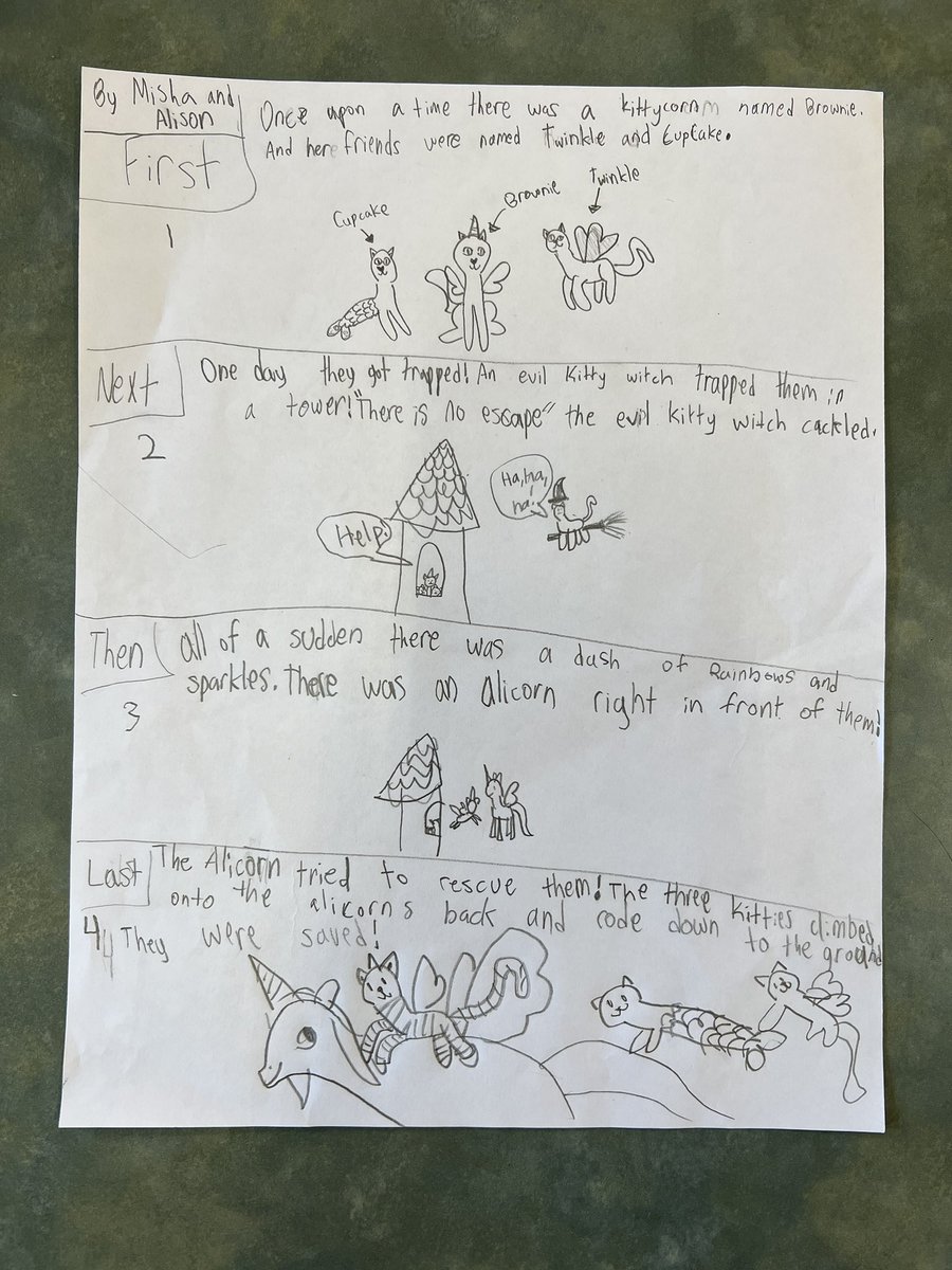 DrBurke_EdTech's tweet photo. This group finished their @makeymakey fairy tale project! They wrote their own fairy tale &amp; recorded it using Audio Sampler, so others interact w their picture by touching conductive tape &amp; ink! Amazing work by these BHES 3C students! 🤩
@BCSDNOTES #ActiveConnectedLearning https://t.co/CJQzNBMSoQ