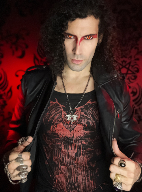 This spooky look is brought to you by the vamptastic @thevampirejacktownson and our Vampire Castle Tee in Blood Red! 🦇🩸💀

#VampireFashion #VampireBat #GothicStyle #GothFashion #AlternativeFashion #VampireFreaks