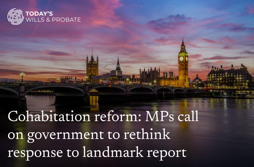 TWProbate's tweet photo. In a letter from the chair of the Women and Equalities Committee, the government has been urged to rethink its response to the cohabitation law reform proposals put forward last year.

Full story: https://t.co/B9dKIYZAhL

#Cohabitation #Reform #CohabitationReform #EstatePlanning https://t.co/UmPELqvF6y