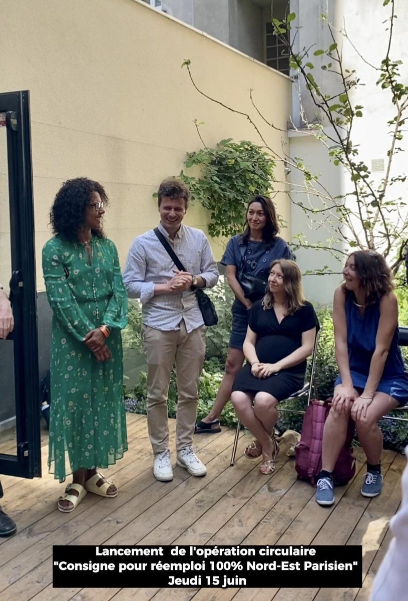 f_letissier's tweet photo. Ce matin, j'étais ravi d'assister au lancement de l'opération 100% locale de la @BrasserieEtre, alliant #ESS et #ÉconomieCirculaire avec la consigne.
Des produits bio élaborés, distribués, consommés et lavés au cœur de @Paris. Parfait pour l'arrivée de l'été, avec ou sans alcool! https://t.co/SI0IEj8UQi