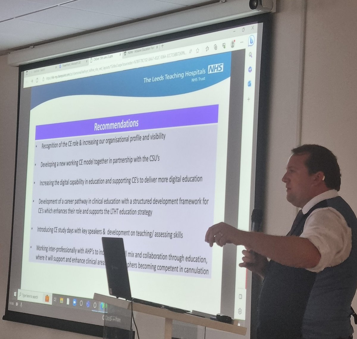 Luke has some great recommendations as to how the role of the clinical educator can be developed.. #CNEnet