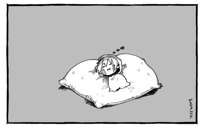 今日はお疲れなユビチャ。