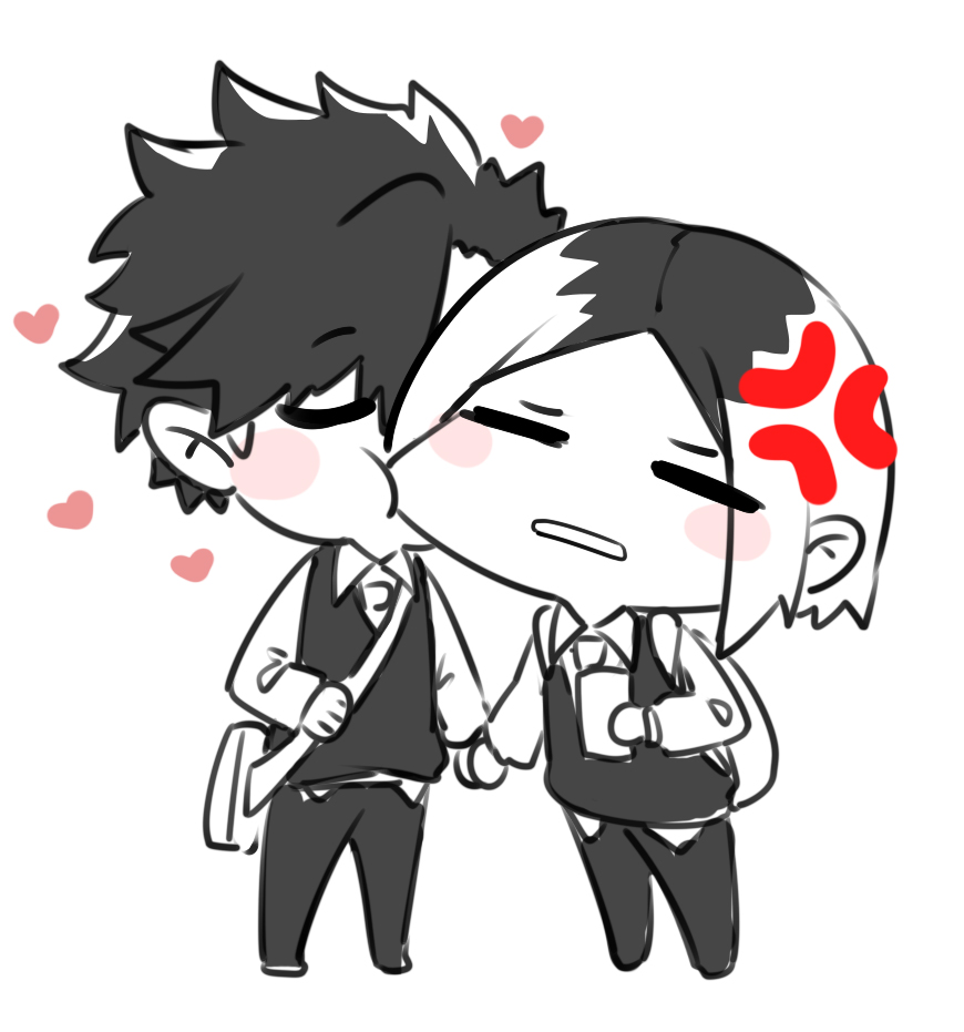 #黒研 kuroken   chu~😚😚😚